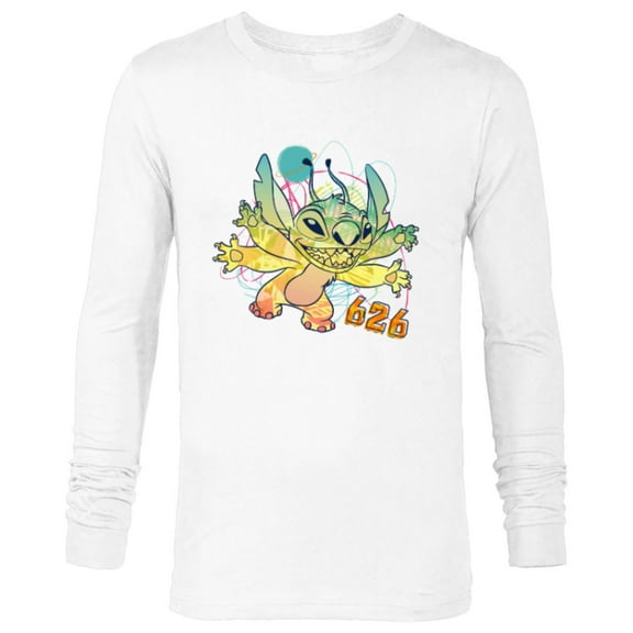 Disney Stitch Beach Vibes 626 Alien Fun in the Sun - Long Sleeve T-Shirt for Men - Customized-White