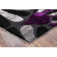 thumbnail image 4 of L Baiet SD382G46 4 x 6 ft. Sage Shag Area Rug, Grey, 4 of 6