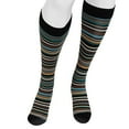thumbnail image 4 of Juzo Power Vibe Knee High Socks - 20-30 mmHg Tall Deep Black X-Large, 4 of 6