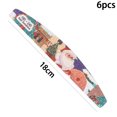 thumbnail image 2 of Lima de uñas arenosa con temática navideña, lima de uñas, herramientas profesionales para uñas para uso doméstico y de salón, 2 of 5