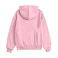 thumbnail image 3 of JULMCOMO in October We Wear Pink Hoodies for Women Angel Wings Graphic Breast Cancer Awareness Sweatshirt Long Sleeve Soft Casual Pullover Outfits Pink 2XL, 3 of 4