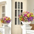 thumbnail image 6 of Lyacmy 36 Bundles Artificial Flowers for Outdoors UV Resistant Fake Plants, Faux Plastic Fake Flowers Artificial Plants for Home Porch Spring Summer Decor, 6 of 9
