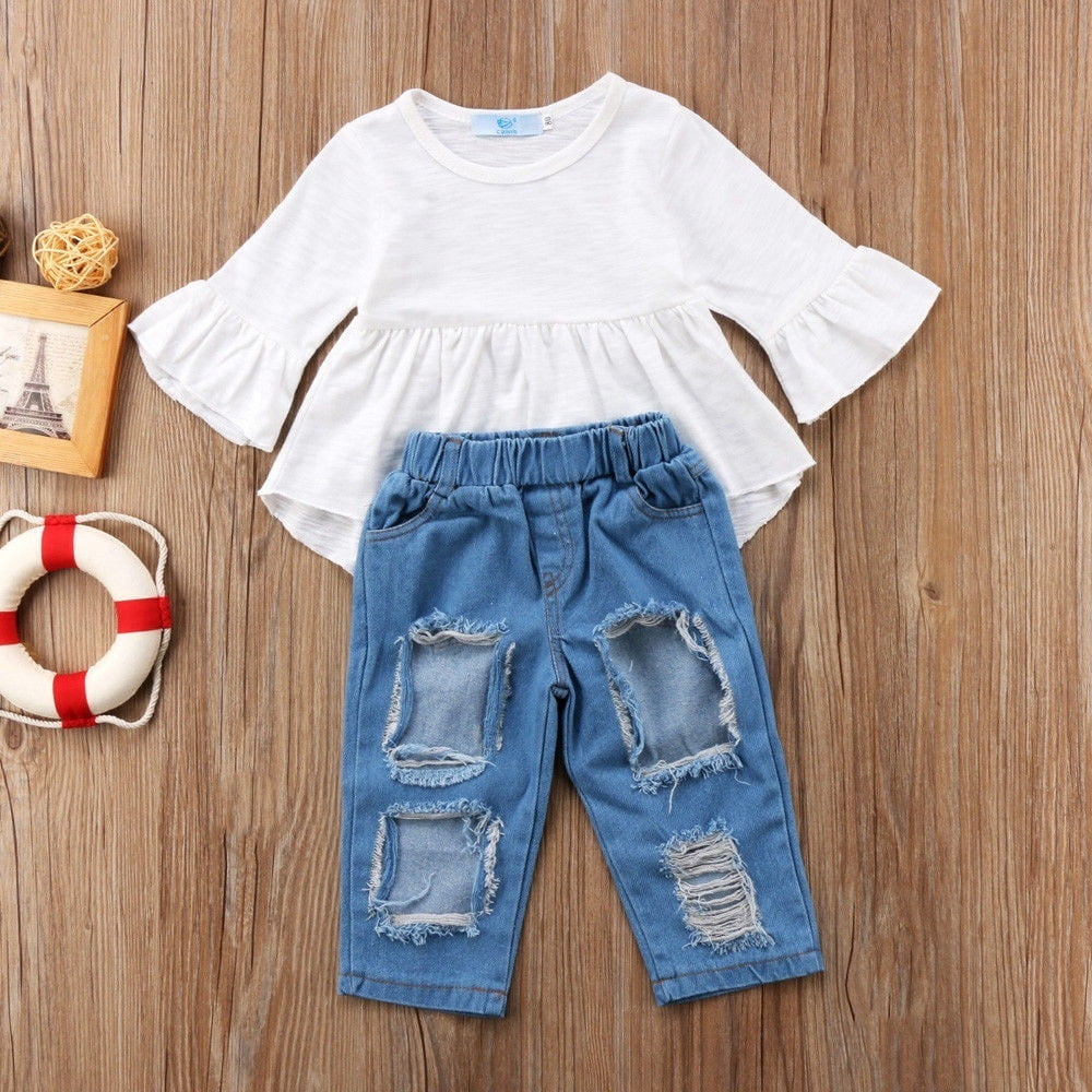 cute ripped jeans kids