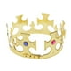 thumbnail image 1 of Nuevo Oro Plástico Rey Reina Joya Natividad Majestuosa Sombrero BLESIY Corona de plastico, 1 of 6