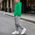 thumbnail image 5 of Timegard Toddler Clothes Boys Girls Sweatsuit Kids Fall Winter Casual Comfy Workout Sets Hoodies Joggers Outfits, 5 of 8