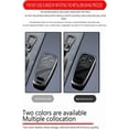 thumbnail image 7 of Key Fob Cover Compatible with Fit for Audi A4 A4L A5 A6 A7 A8 Q5 Q7 R8 RS Q3 RS4 RS5 RS7 S4 S5 S6 S7 S8, Metal Frame Key Shell, Keychain Case Holder Protector,Short-keychain-grey, 7 of 7