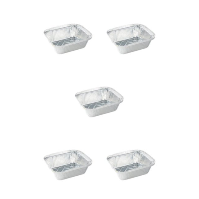 Advancent 20 unidades/juego de cajas de papel de aluminio con ranura, resistentes a altas temperaturas y no deformables, seguras e higiénicas, Type2 NO2