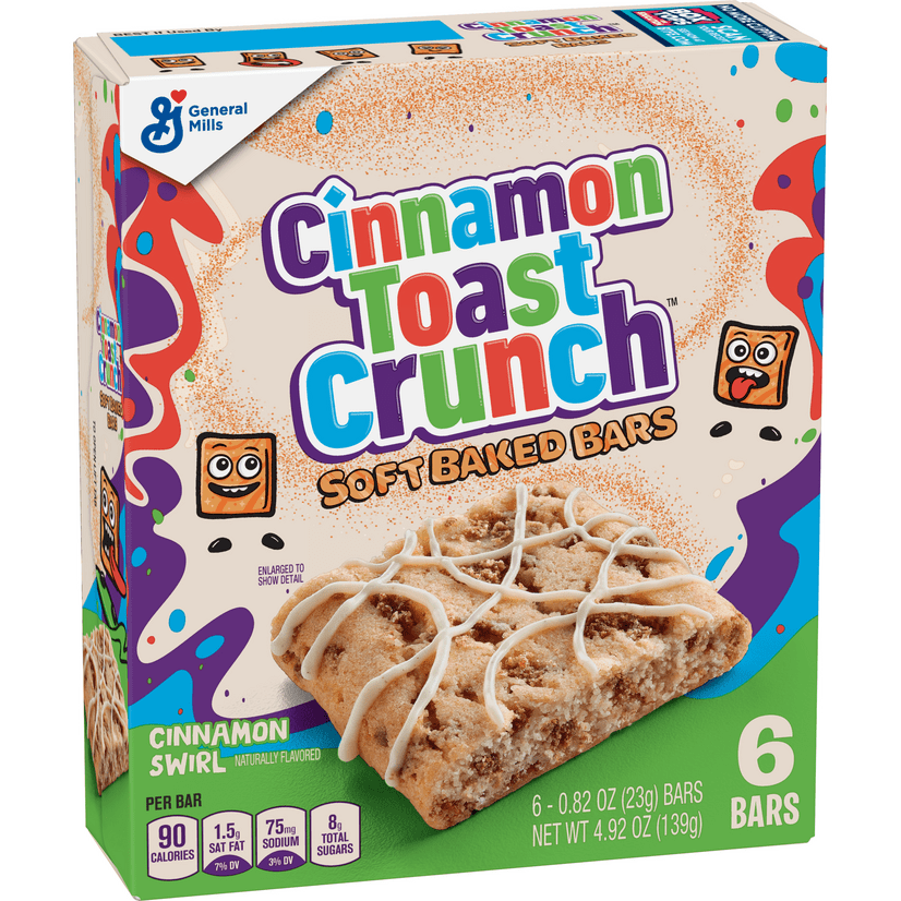 soft cinnamon toast crunch bar