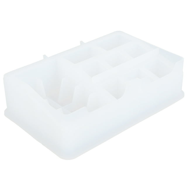 Molde de resina epoxi ANGGREK Silicona para caja de almacenamiento de lápiz labial