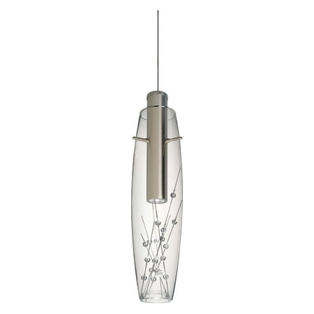 Besa Willow LED Pendant Light with Crystal Glass