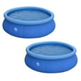 thumbnail image 1 of JLeisure 12 Ft x 30 In Prompt Set Inflatable Kids Swimming Pool (2 Pack), 1 of 7