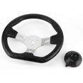 thumbnail image 1 of 270mm Racing Steering Wheel for Go-Kart Buggy Trolley Accessory Replacement, 1 of 5