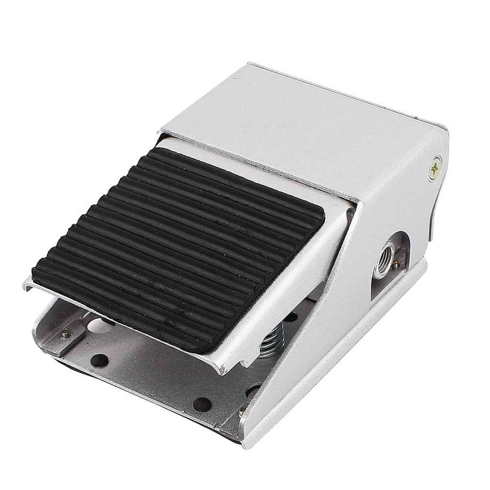 12mm 1/4BSP Antislip 2 Position 3 Ways Pneumatic Foot Pedal Valve Air