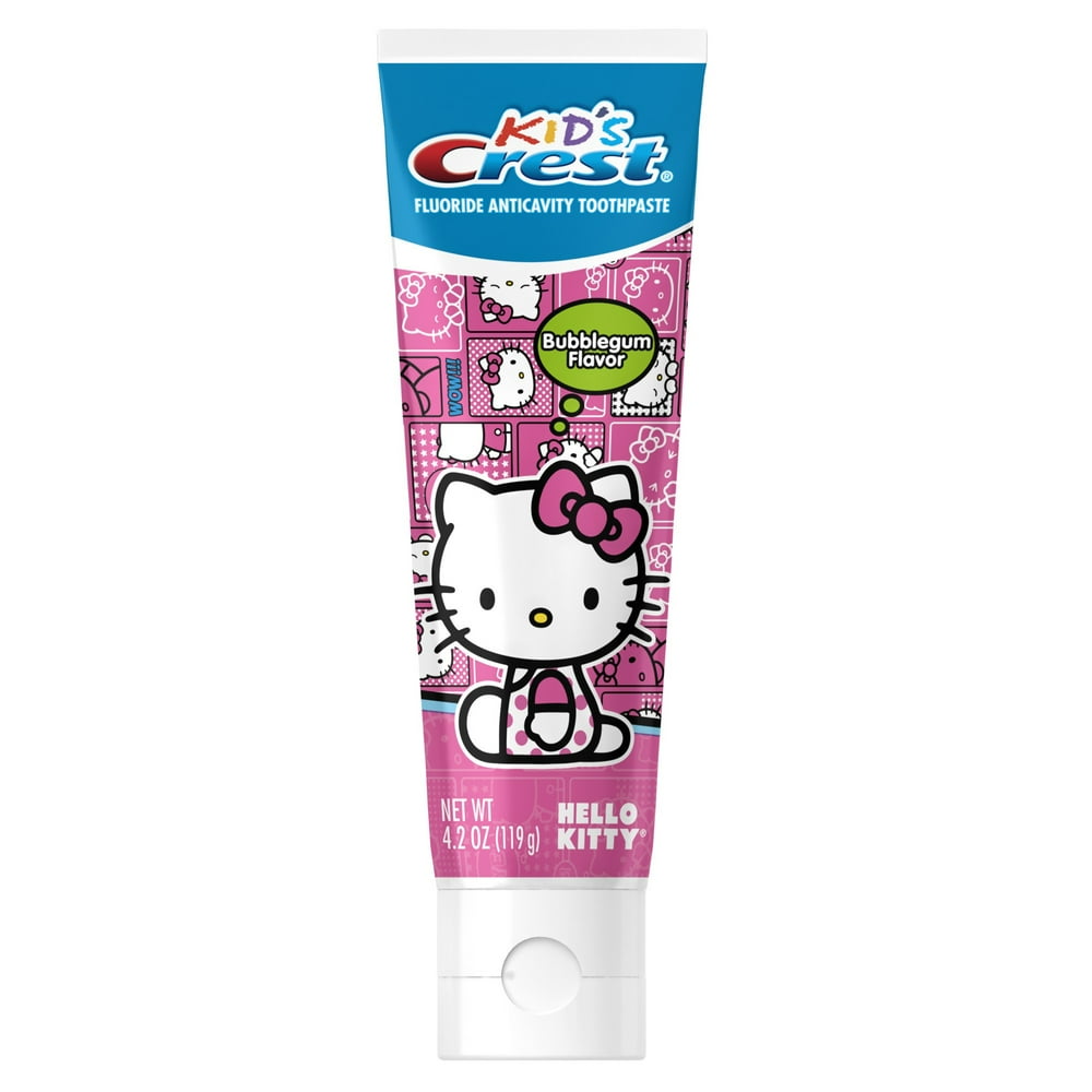 Crest Kids Hello Kitty Toothpaste, Bubblegum, 4.2 Oz