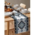 thumbnail image 6 of Brown Bohemian Geometric Table Runner Wedding Decor Table Runner Home Dining Coffee Table Decor Tablecloth, 6 of 6