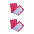 thumbnail image 1 of Cabezal de trapeador Cateissary terciopelo Coral Absorbente Rojo 2piezas, 1 of 6