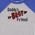 thumbnail image 4 of Inktastic Daddy's Best Friend- Arrow and Plaid Letters Boys or Girls Baby Bodysuit, 4 of 5