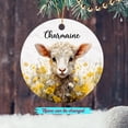 thumbnail image 2 of Baby Sheep Ornament Gifts for Kid Girl Boy Besties Friends Animal Lovers, Personalized Sheep Ornament Christmas Tree, Customized Name Baby Sheeps Ornament Xmas, Cute Sheep Christmas Ornaments 2025, 2 of 6
