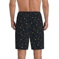 thumbnail image 3 of Kdxio Constellation Print Mens Sleep Shorts Bottoms Soft Comfy Pajama Wear Pants with Drawstring Pockets, 3 of 7