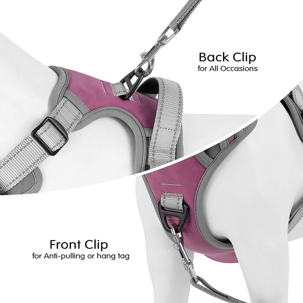 Pet Artist No Pull Dog Harness with Handle Adjustable Soft Padded Vest Reflective No-Choke