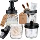 thumbnail image 1 of Juego de accesorios de baño Amolliar Mason Jar paquete de 4, 1 of 3