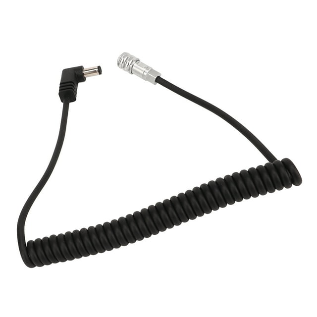 Cable de alimentación con resorte Bling Bling de 2 clavijas para cámara K