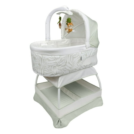 UPC: 0680798080714 | TruBliss Sweetli Calm Bassinet with Cry Recognition Play2Sleep Mobile  Sage Fern Leaves
