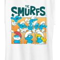 thumbnail image 3 of The Smurfs - Smurf Grid - Women's Short Sleeve Graphic T-Shirt, 3 of 5