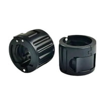 Vsenkes 2Pcs Fitness Barbell Clamps Bar Clamps for Home Gym 23-26mm/0.91-1.02in Barbells