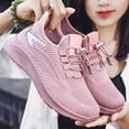 thumbnail image 6 of YOUYEDIAN Wide Toe Box Orthopedic Shoes for Women Extra Wide Width Sneakers Ultra Light Road Running Shoes Non-Slip Tennis Sneakers Breathable Walking Athletic (Pink, 7.5 Wide（EU-39）), 6 of 9
