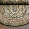 thumbnail image 4 of Colonial Mills Oval Rug New England Braid - Urban Brown 10' x 13', 4 of 5