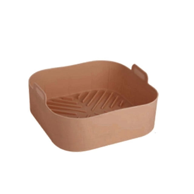 Papel reutilizable para freidora de aire, accesorios para freidora de aire de cocina, 3 colores para cocinar, amarillo