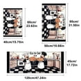 thumbnail image 5 of YIMEIS Pizza Chef Valentine's Day Kitchen Mat Washable Non-Skid Absorbent Runner Rugs (16''24''/47''18'') - 1/2 Pcs Recommended for Kitchen Sink Front/Floor, Suitable for All Age Groups, 5 of 10