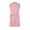 1_Pink, variant on Summer Dresses for Women Casual Solid 2 Piece Stand Collar Sleeveless Beach Sundress