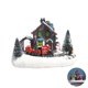 thumbnail image 3 of Moyic Escena navideña de resina, casas de pueblo, ciudad con luz LED blanca cálida, regalos de vacaciones, decoración de Navidad para Año Nuevo Iluminación navideña Moyic HA013999-00, 3 of 6