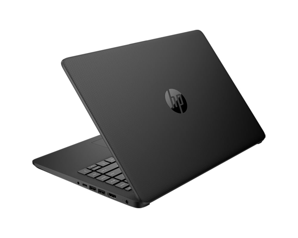 HP 14 Home & Business Laptop Jet Black (AMD Ryzen 3 5300U 4-Core, 16GB RAM,  512GB PCIe SSD, 14.0