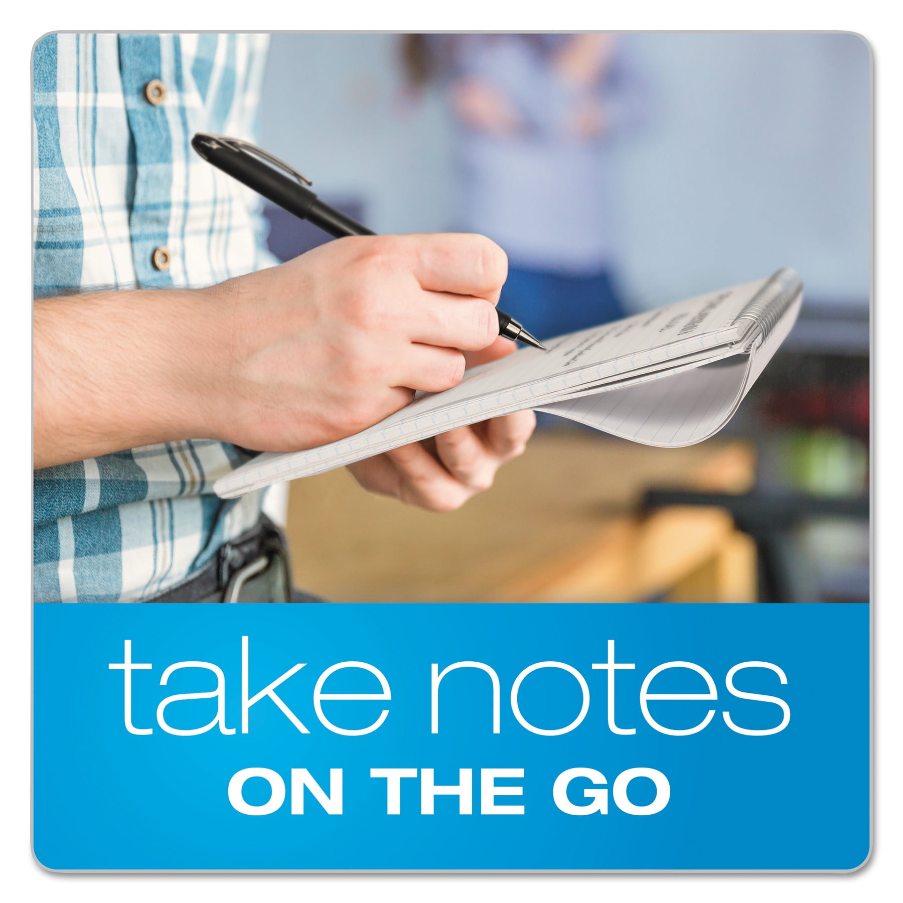 (5 pack) Ampad, TOP25280, Earthwise Reporter's Notebook, 1 Each