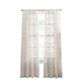thumbnail image 5 of Curtainworks Harbor Curtain Panel Pair Linen, Pole Top, Sheer, Indoor, 50" x 84", Adult, 5 of 5