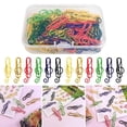 thumbnail image 3 of Guardoinrt 100x Paper Clip Metal Office School Paperclip Craft Paper Clamp with Case Style A 1Set, 3 of 6