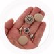 thumbnail image 5 of KAKOWELY 50Ud Kit De Botones Beige Para Reparar Y Fijar Tejido Del Interior De, 5 of 6