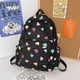 thumbnail image 5 of Qarigey Mochila floral pequeña artística Xiao Qing Qing para niñas, estudiantes de escuela primaria, mochila para niñas Mochilas Amor blanco, 5 of 6