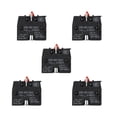 thumbnail image 2 of 5PCS 10A 600V ZB2-BE101C/BE102C NO NC Push Button Joystick Switch, 2 of 7