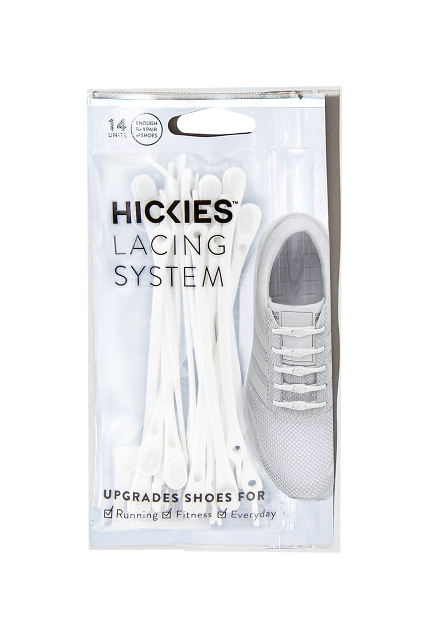 Tie-Free Elastic Shoe Laces (White 