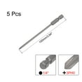 thumbnail image 2 of Unique Bargains Phillips Bits, 1/4 inch Hex Shank 100mm Length Cross 3PH0 Magnetic Screw Driver S2 Screwdriver Bit 5Pcs, 2 of 5