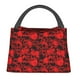 thumbnail image 1 of Fotbe Red Skulls 3 Bolsa Térmica Portátil con Estampado, Bolsa de Entrega de Alimentos Aislada, Bolsa Reutilizable de Gran Capacidad para Comidas y Supermercado, 1 of 6