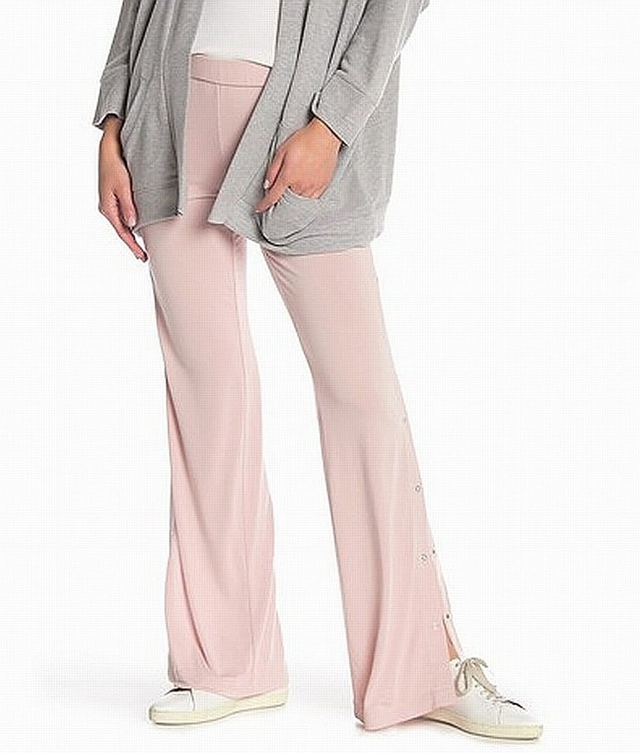 side snap pants womens