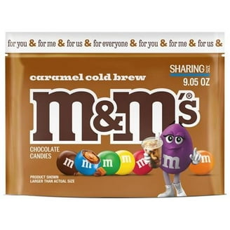 M&M'S Caramel Cold Brew Coffee Flavor Milk Chocolate Candy