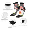 thumbnail image 5 of Pofeuu Summer Gnome 1 Print 30cm Socks, Adult Running Hiking Socks for Youth and Adult, 5 of 7