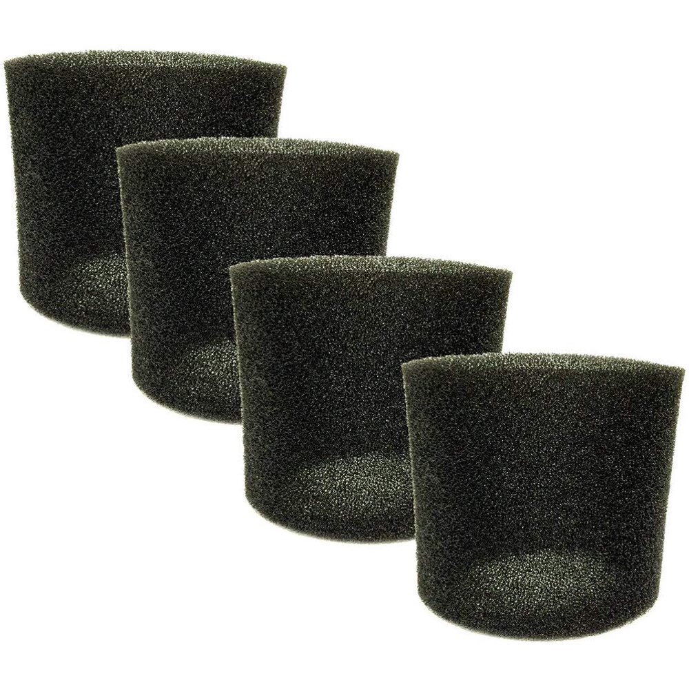 4 Replacement for ShopVac Foam Sleeve Vacuum Cleaner Foam Filter // 246, 9058500