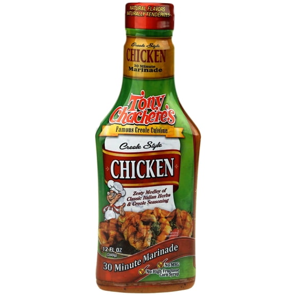Tony Chacheres - Marinade Chicken Pourable - 12 Oz, Case of 6